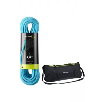 Boa rope 9.8 mm 60 m with EDELRID liner cover — climbing/safety rope