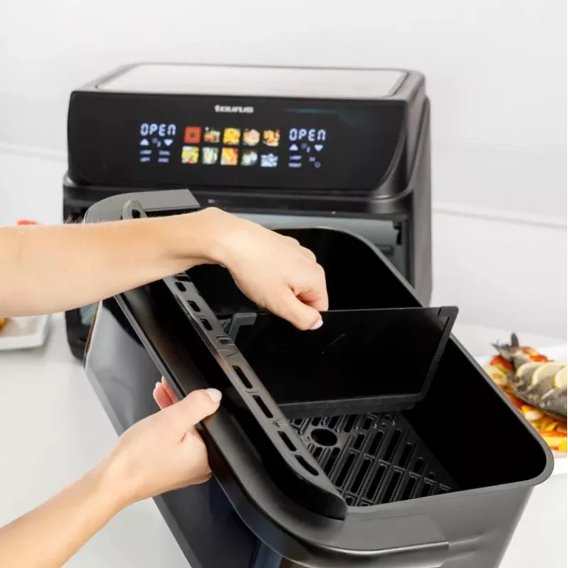 Fat-free deep fryer with long basket and grill Taurus 973004000