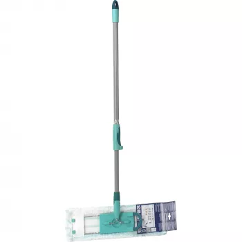 Mop Leifheit 55049 microfiber mop for laminate, tiles and wood, grey/turquoise