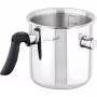Milk pan LAMART LT1068, double-wall stainless steel, sandwich base, 1.5 L, whistle, volume scale