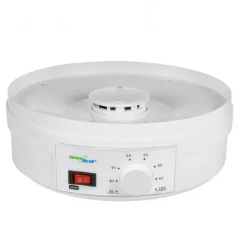Food dehydrator GreenBlue GB190 with 5 trays, 250 W, adjustable temperature, 32 cm tray diameter