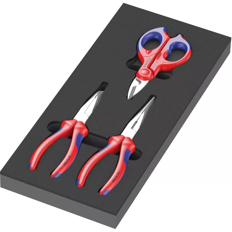Pliers set Wera 05150181001 Blue Red 172mm 392mm 38mm