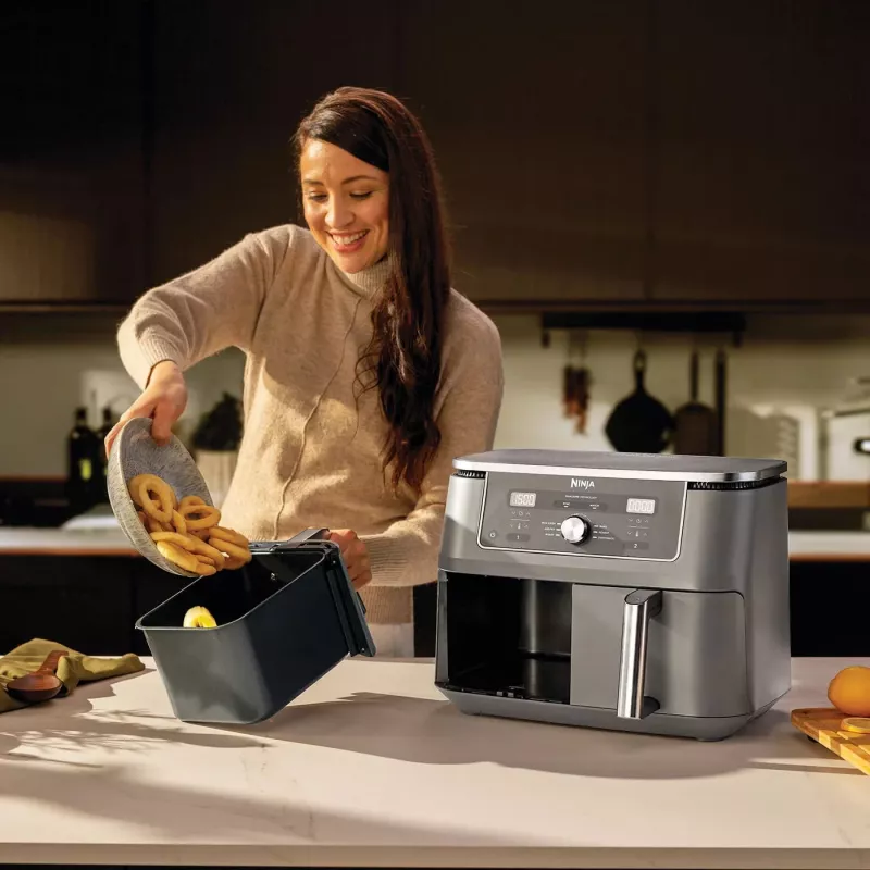 Hot air fryer Ninja DZ400EU 9.5 L 2470 W Grey Double