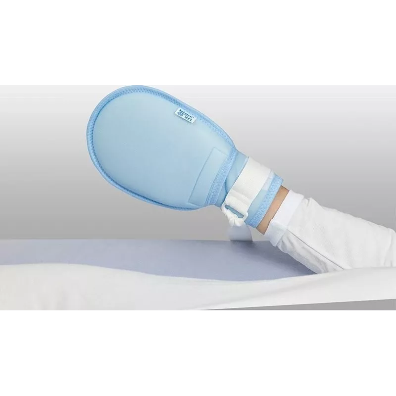 Protective gloves TIMAGO 2510 size L for self-harm prevention, white, 1 pc