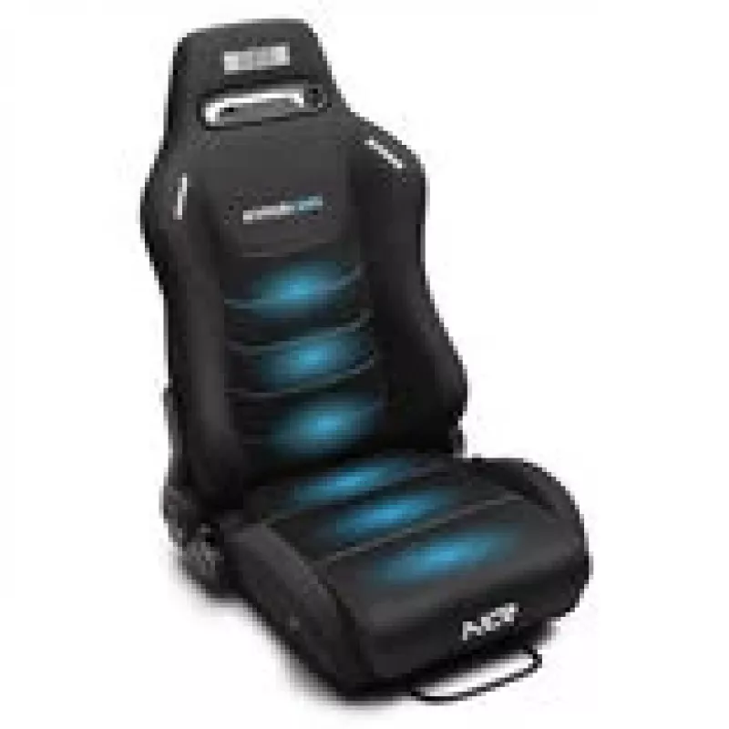 Racing seat Next Level Racing ERS3 HYPERCOOL ventilated black — sim racing cockpit seat
