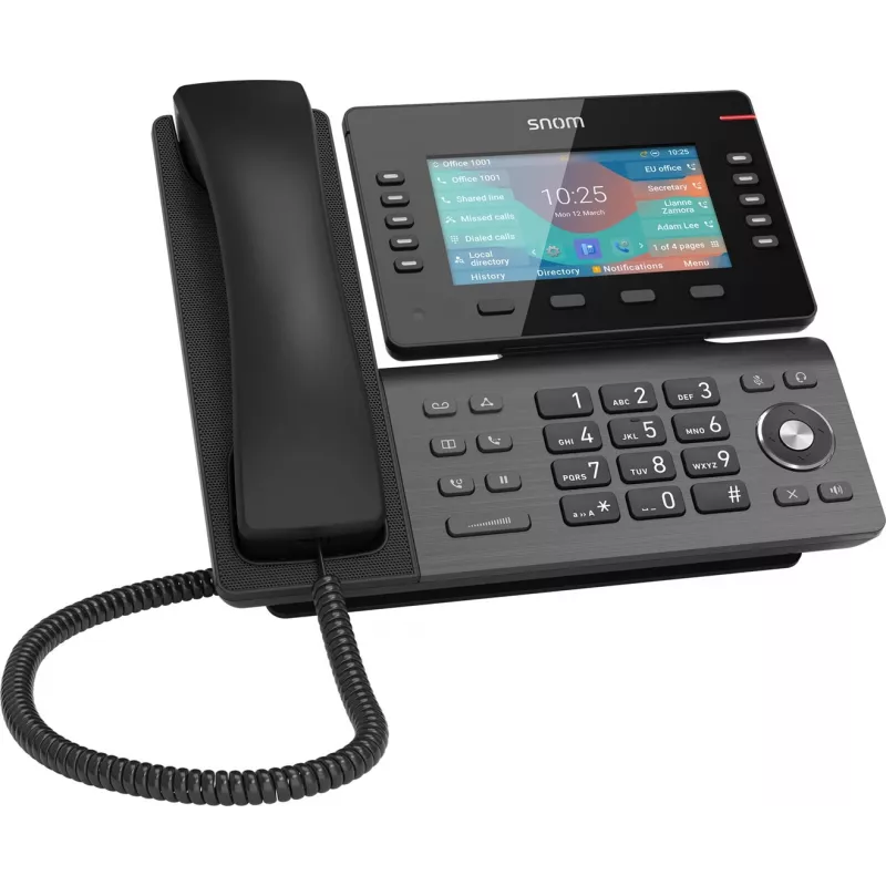 IP Phone Snom D865 Grey TFT Wi-Fi 12.7 cm Display