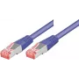 Tecline exertis Connect - Patch-Cable - RJ-45 (M) to RJ-45 (M) - 3 m - SSTP-Cable - CAT 6 - Halogen-Free - lilac (71503V)
