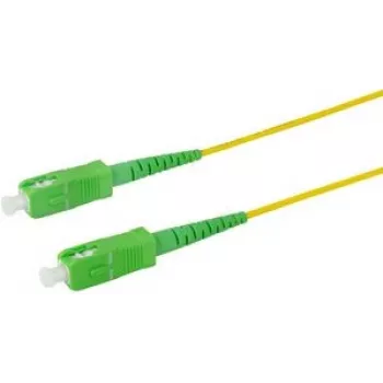 Logilink Professional - Patch-Cable - SC/APC Einzelmodus (M) to SC/APC Einzelmodus (M) - 10 m - 2 mm - Fibre Optic - Simplex - 9/125 micrometre - G.657.A2/OS2 - Halogen-Free - Yell