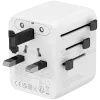 CANYON Travel Adapter OnTour 20 EU/UK/US/AUS 20W White