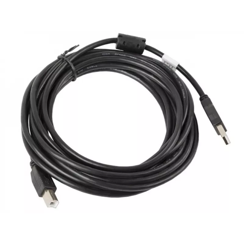 Lanberg CA-USBA-11CC-0050-BK USB Cable 5 M 2.0 USB B Black (CA-USBA-11CC-0050-BK)