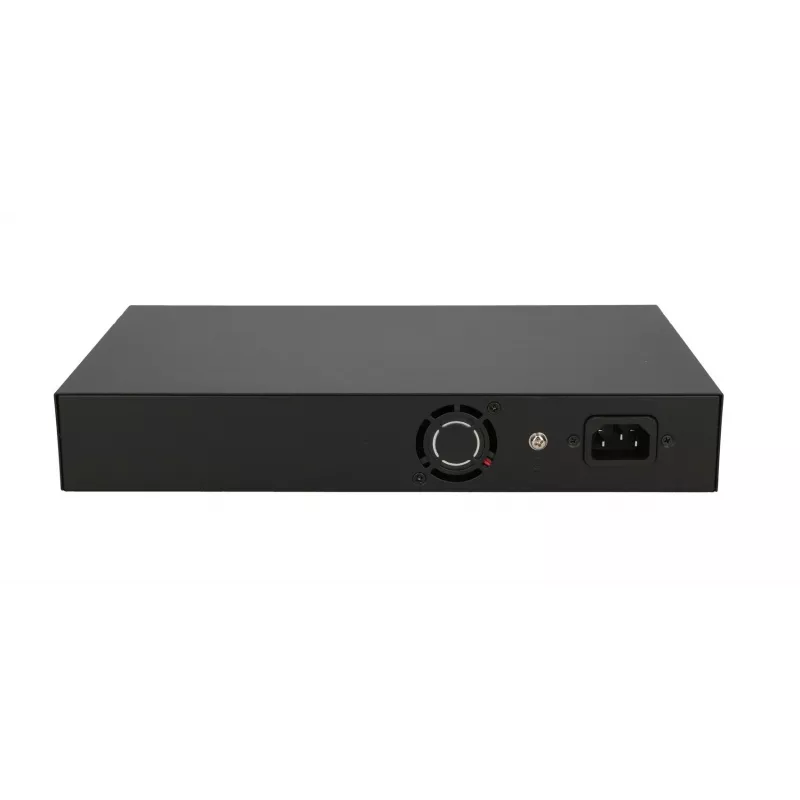 Switch Extralink VIRTUS V3 Unmanaged L2 16x Fast Ethernet (10/100) PoE 1U Black