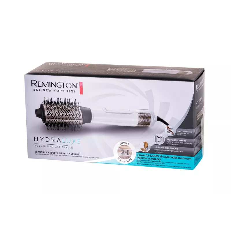Remington HYDRAluxe AS8901 hot air brush, 1200 W, black/rose gold/white