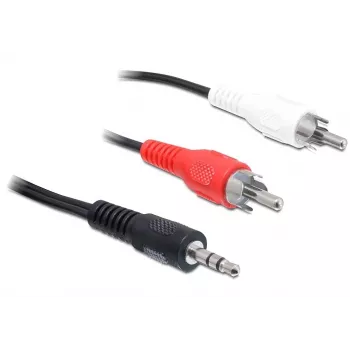 Audio Cable 3.5mm/2 x RCA DeLOCK 84212