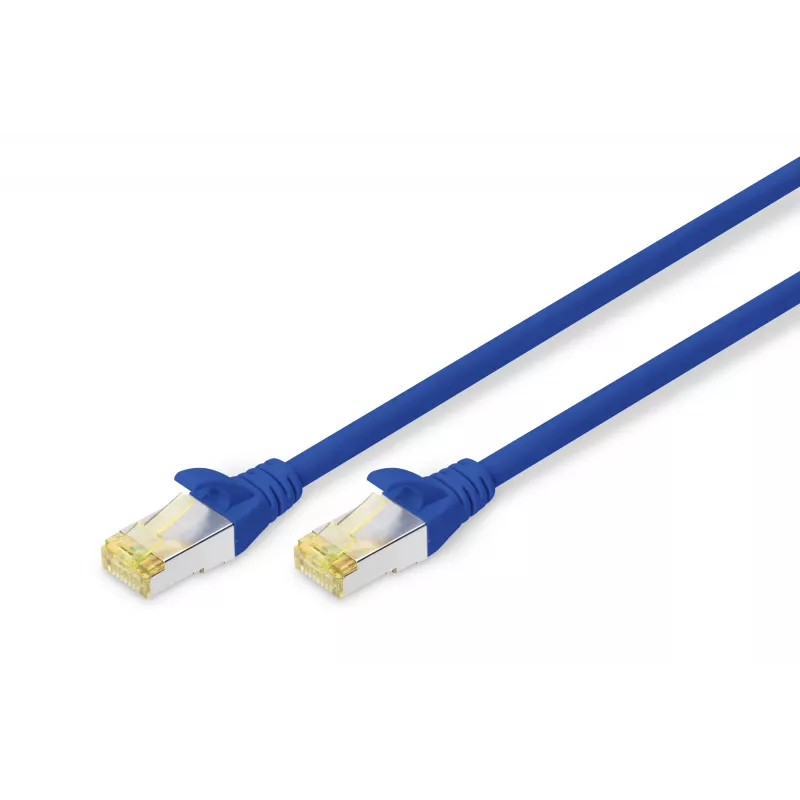 Network Cable Digitus CAT 6A S/FTP RJ-45 Cat6a 10m Blue