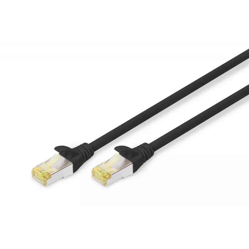 Network Cable Digitus CAT 6A S/FTP RJ-45 7m Black