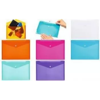 Document folder Herma 20073 A4 polypropylene (PP) with snap closure