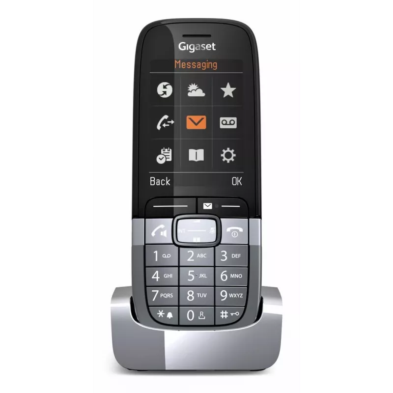 Gigaset SL850H Pro DECT telephone Caller ID Titanium