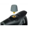 Portable steam cleaner BLOW PURE STEAM — 1050 W, 0.35 L tank, 3.2 bar, max 130°C, includes floor and window nozzles