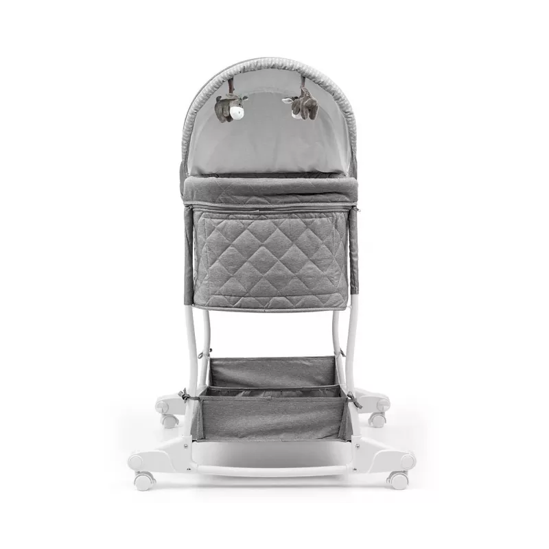 Cradle milly mally Dream On Stone 5431 with adjustable height and soft mattress