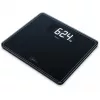 Bathroom scale Beurer GS 410 Signature Line — black glass surface, model 735.76