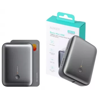 AUKEY 157000 power bank 10000 mAh Grey