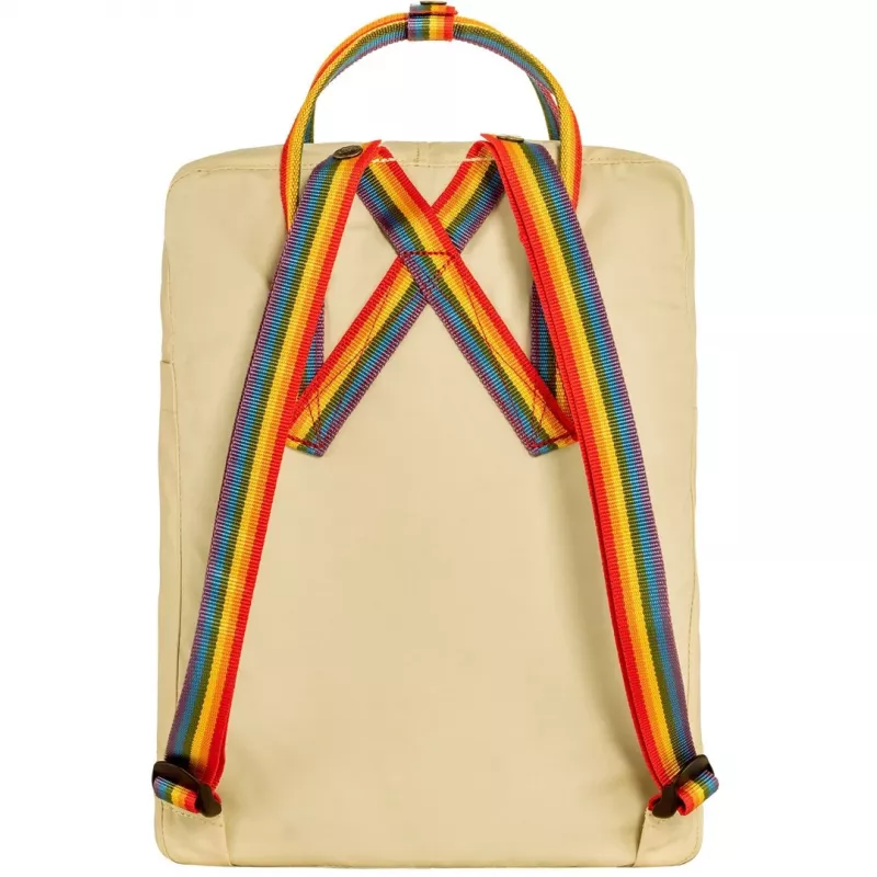 Fjällräven Kanken Rainbow backpack Casual backpack Oak Vinylon