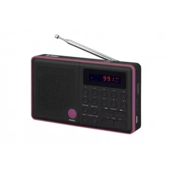 Radio Pliszka USB, FM czarne