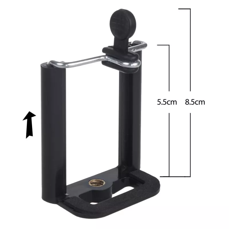 Tripod stand MACLEAN MC-164 adjustable height lightweight for cameras and smartphones