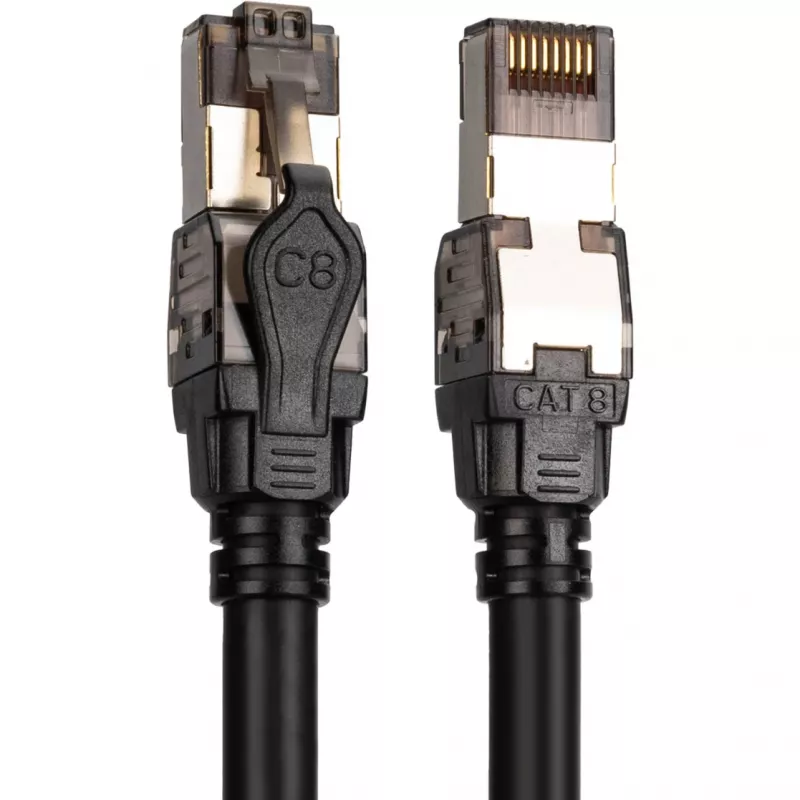 Patch cable Digitus CAT 8.1 S/FTP RJ45 5m Black