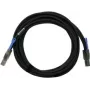 QNAP CAB-SAS30M-8644 Serial Attached SCSI (SAS) cable 3 m Black, Metallic