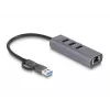 DeLOCK 64282 laptop-dockingstation & portreplikator Wired USB 3.2 Gen 1 (3.1 Gen 1) Type-C Grey (64282)