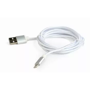 Lightning Cable Gembird CCB-MUSB2B-AMLM-6-S 1.8m Silver