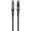 USB Cable 4smarts 541438 USB4 Gen 2x2 1.5m USB C Black Grey