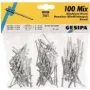 Blind rivet assortment GESIPA 100 pcs model 1433667 (mixed sizes, aluminium/steel)