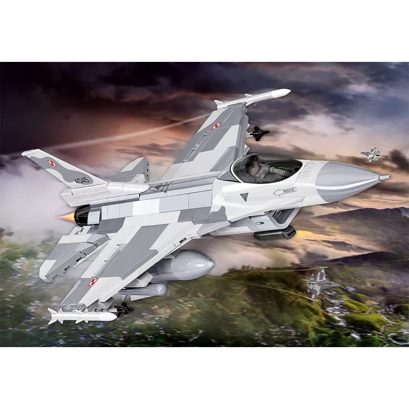 Construction set Cobi F-16C Fighting Falcon — 463 pieces, scale model building kit