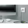 DIGITUS DA-70618 - USB-output - USB, USB Type C - 2 USB-Ports, 1 USB-C socket - 3.1 A - RAL 9003, Signal White