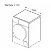 Tumble dryer Bosch WTH86200PL 8 kg capacity Heat Pump