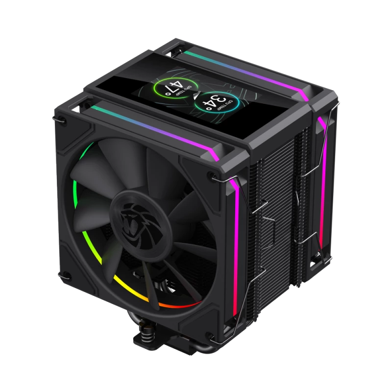 Gamemax | CPU Air cooler | SIGMA 620 LCD | Black