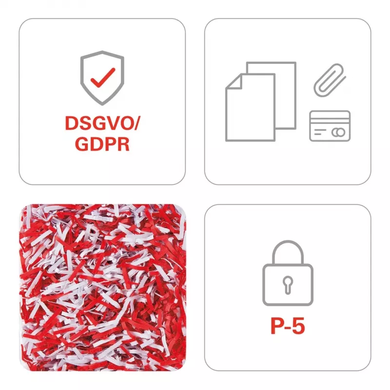 Shredder HSM Pure 420 Particles 1.9x15mm — HSM office document particle shredder