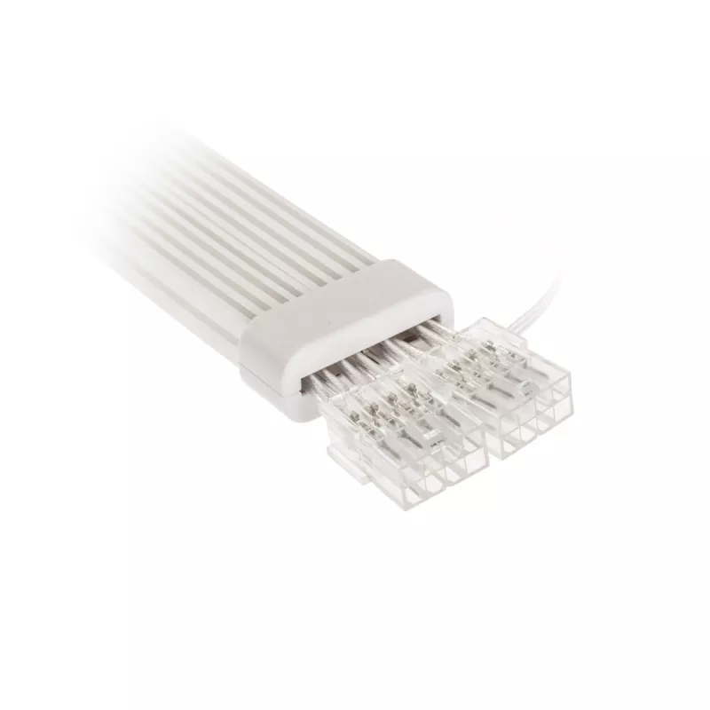 PCI-E 8-Pin Extension Cable Kolink Umbra Radiant ARGB — dual 2× 8-pin, sleeved extension for GPU power
