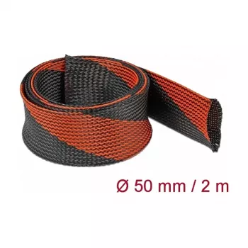 Cable Sleeve DeLOCK 20758 Black Red