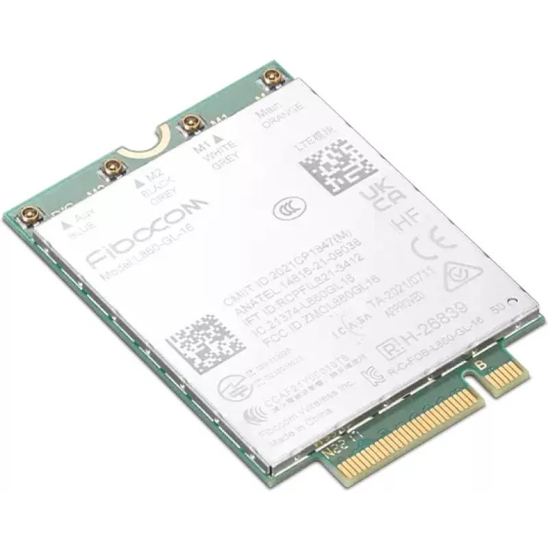4G Internal WWAN Lenovo Fibocom L860-GL-16 1000 Mbit/s Wireless M.2