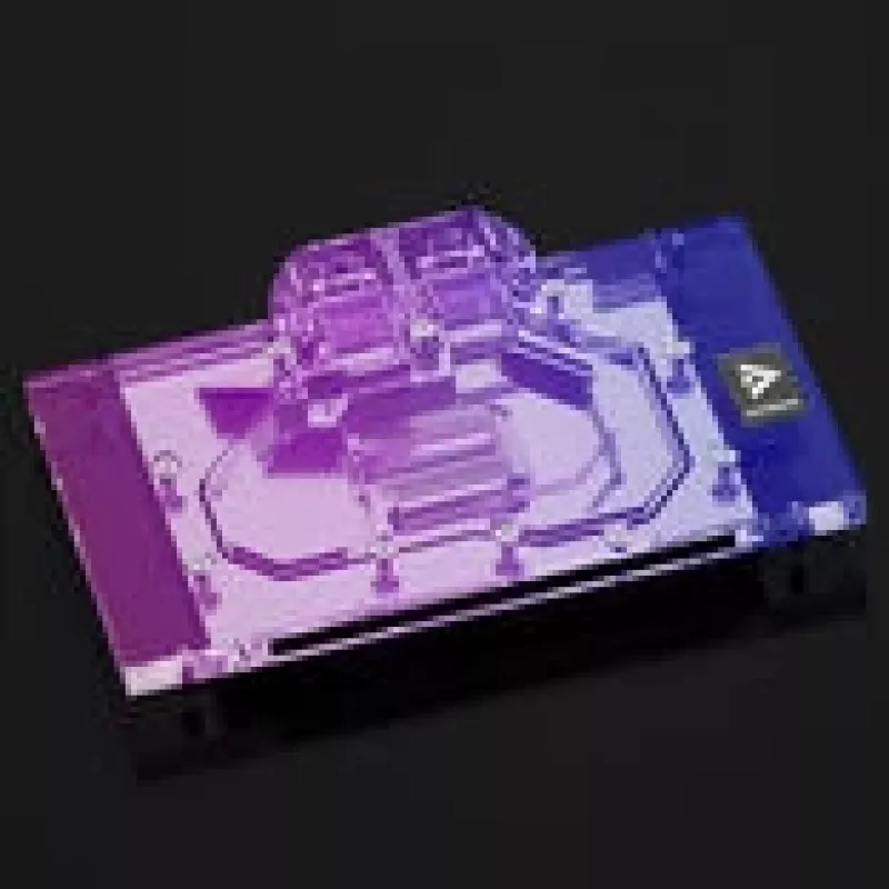 GPU water block Barrow for MSI Ventus 5090 — model BS-MSV5090-PA W, white finish