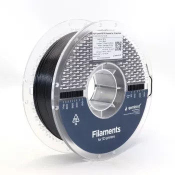 3D printing filament Gembird PETG 1.75 mm Black 1 kg