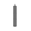 Power Line+ 5m Graphite surge protector power strip (5 sockets)