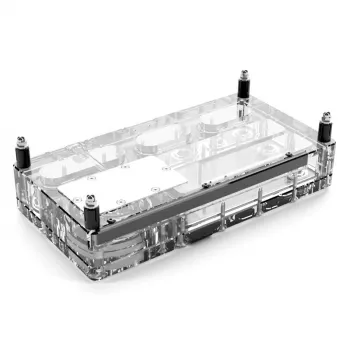 Reservoir Alphacool Core Distro Plate Transparent Acrylic 125x240x68.8mm