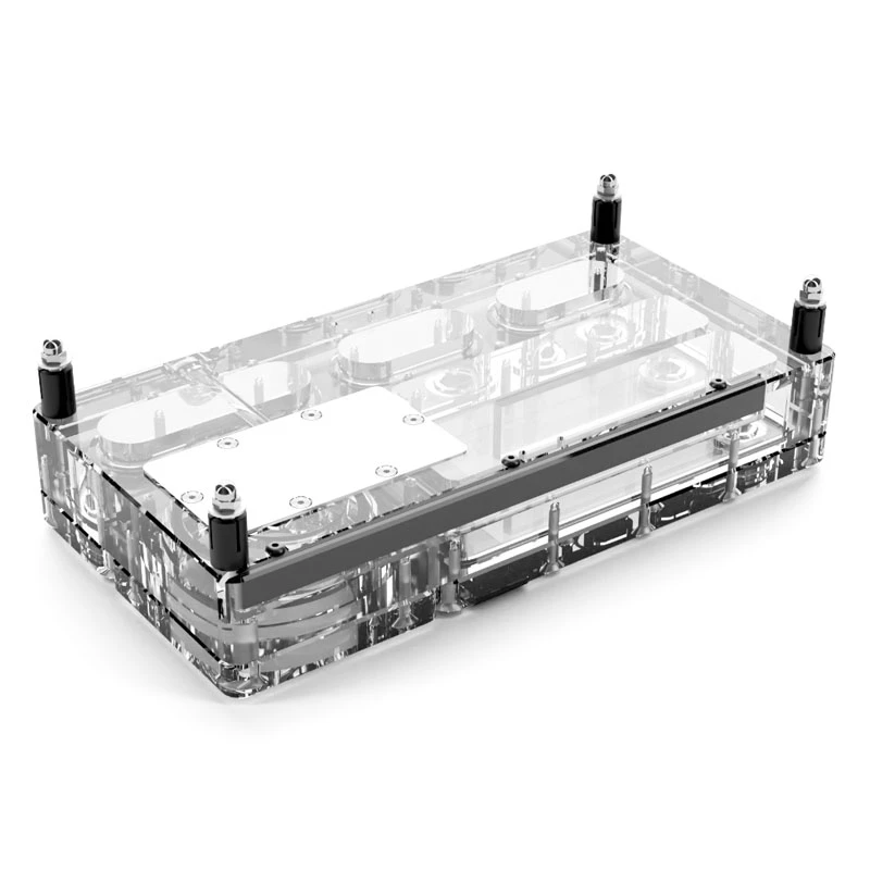 Reservoir Alphacool Core Distro Plate Transparent Acrylic 125x240x68.8mm