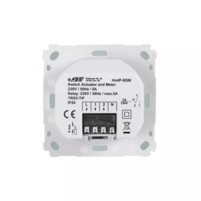eQ-3 HomeMatic IP for - Switch-measure-actuator brand switch underpu