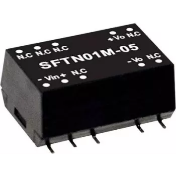 Power adapter MEAN WELL SFTN01L-05 1 W Input 4.5-5.5 V Output 5 V