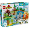 Toy set LEGO DUPLO Town Wild Animal Families 3-in-1 10446 — 92 pieces, ages 2+, 200×220×340 mm